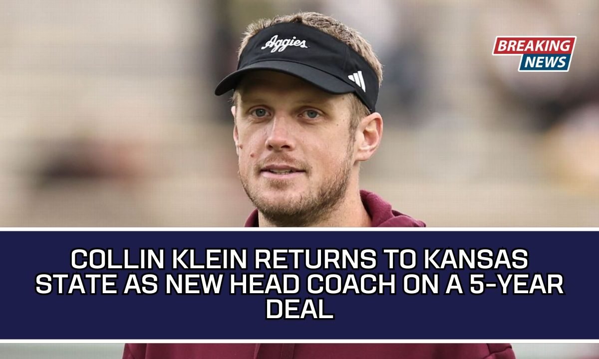 Collin Klein Returns To Kansas State As New Head Coach On A 5-Year Deal