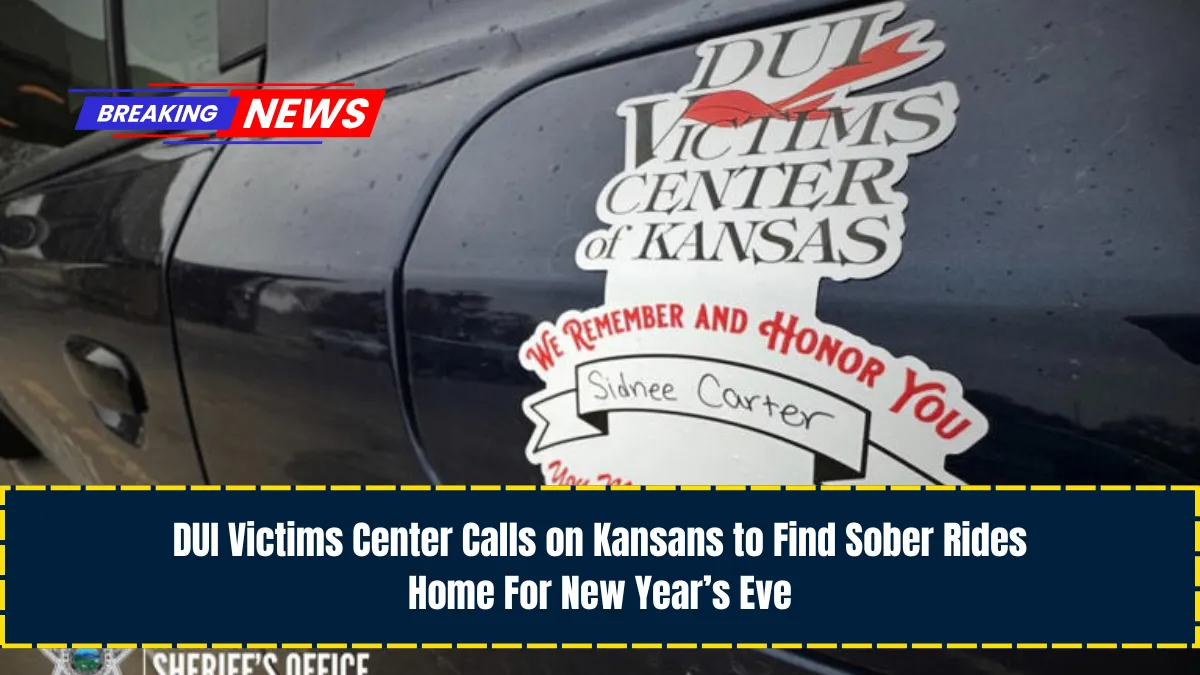 DUI Victims Center Calls on Kansans to Find Sober Rides Home For New Year’s Eve