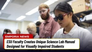 ESU Faculty Creates Unique Science Lab Manual Designed for Visually Impaired Students