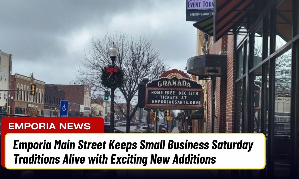 Emporia Main Street Keeps Small Business Saturday Traditions Alive with Exciting New Additions