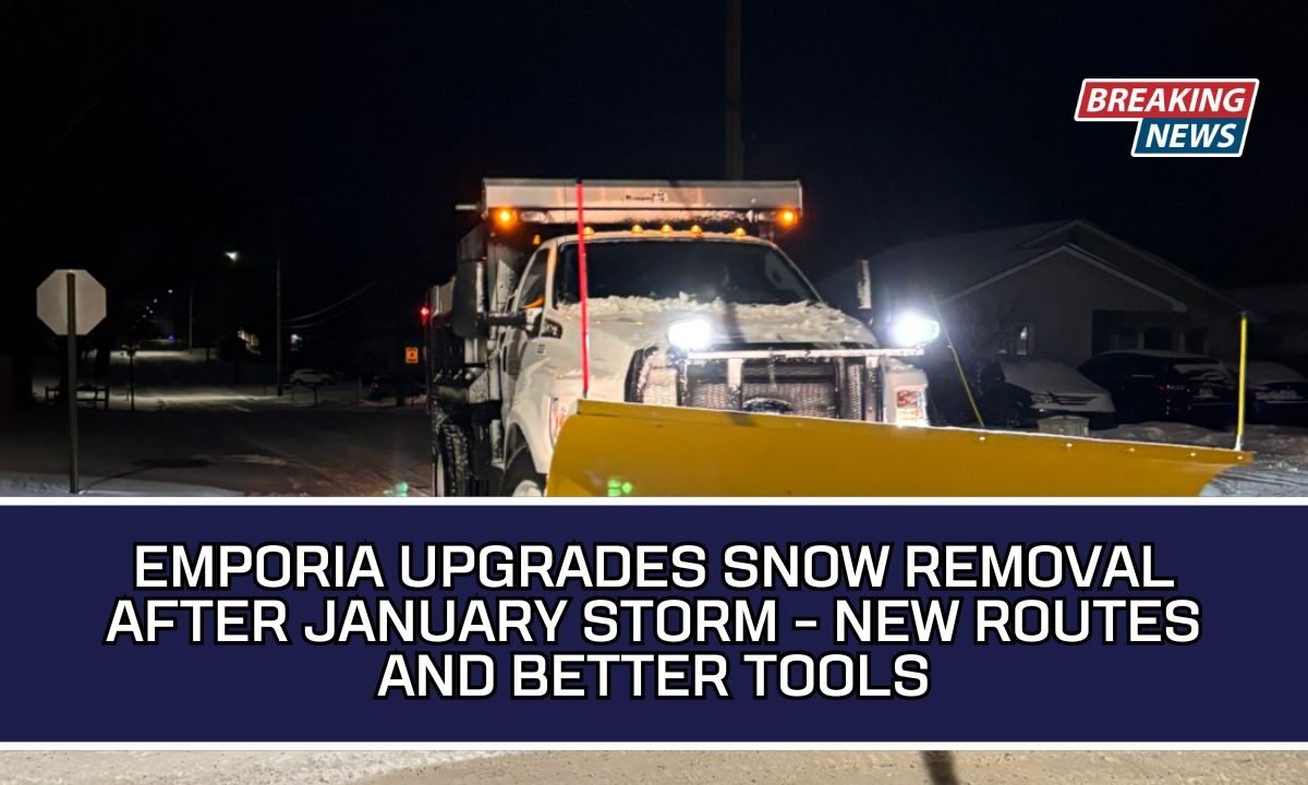 Emporia Upgrades Snow Removal After January Storm - New Routes And Better Tools