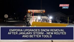 Emporia Upgrades Snow Removal After January Storm - New Routes And Better Tools