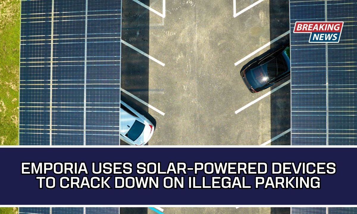 Emporia Uses Solar-Powered Devices To Crack Down On Illegal Parking