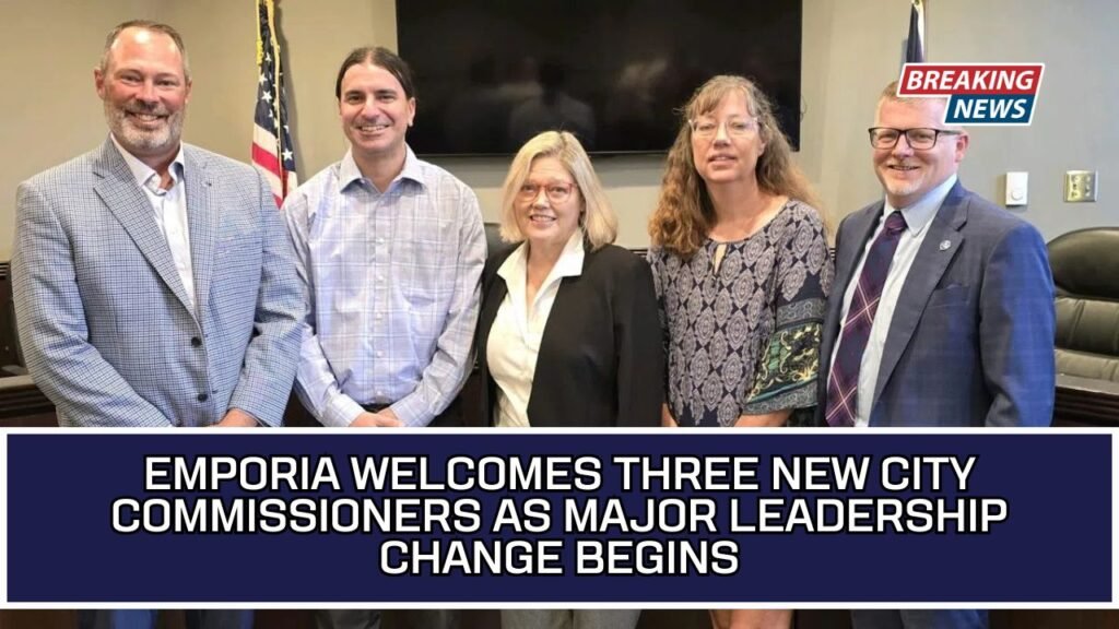 Emporia Welcomes Three New City Commissioners As Major Leadership Change Begins