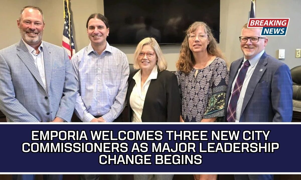 Emporia Welcomes Three New City Commissioners As Major Leadership Change Begins