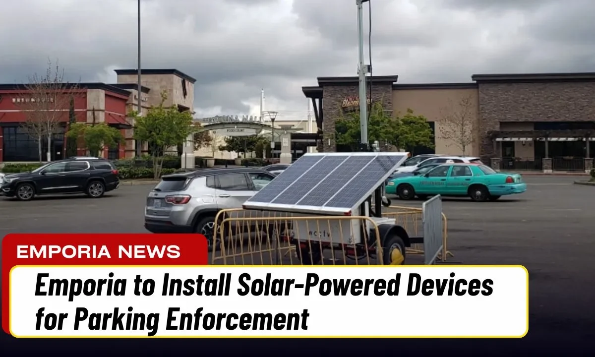 Emporia to Install Solar-Powered Devices for Parking Enforcement