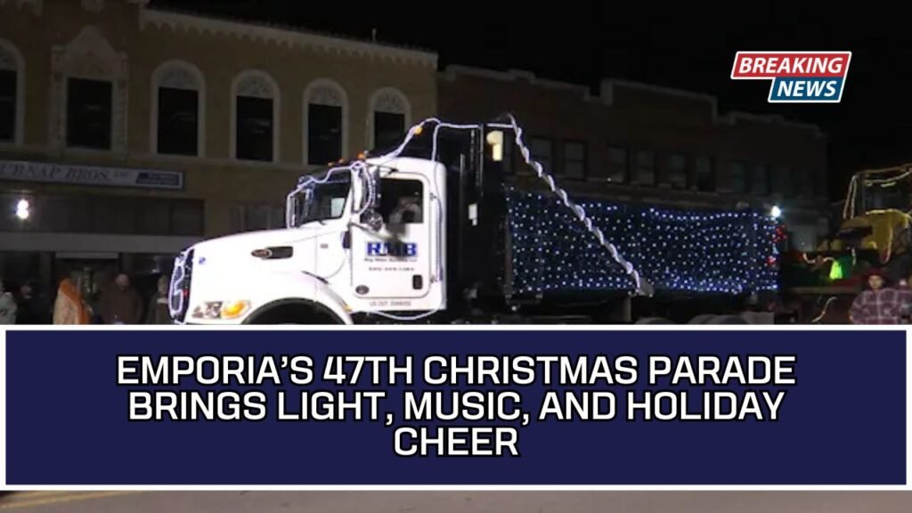 Emporia’s 47th Christmas Parade Brings Light, Music, And Holiday Cheer