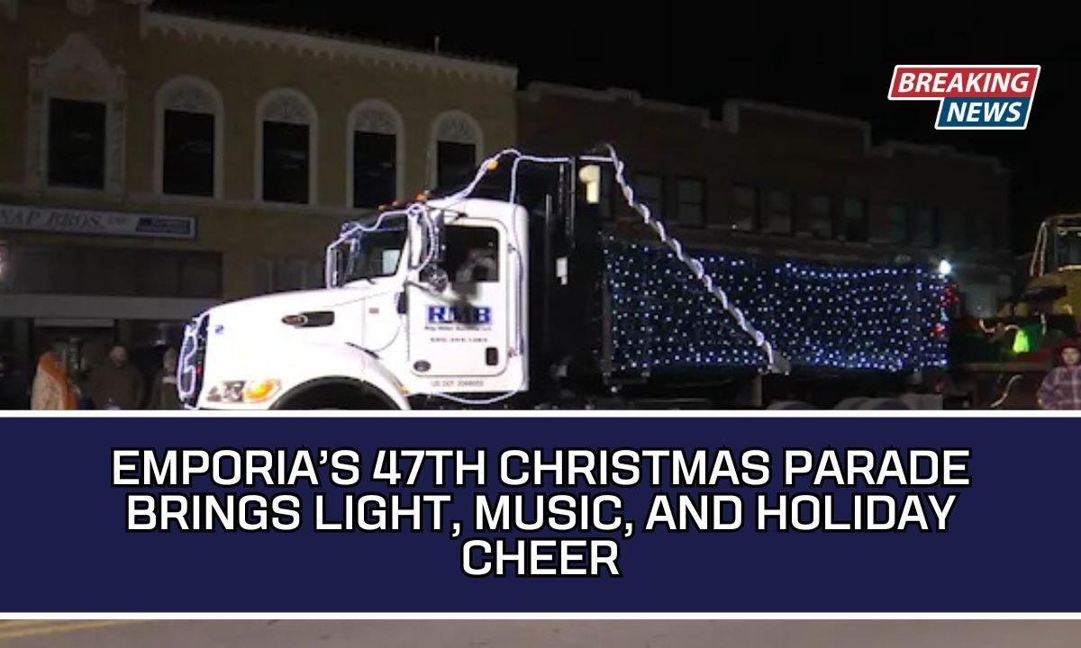Emporia’s 47th Christmas Parade Brings Light, Music, And Holiday Cheer