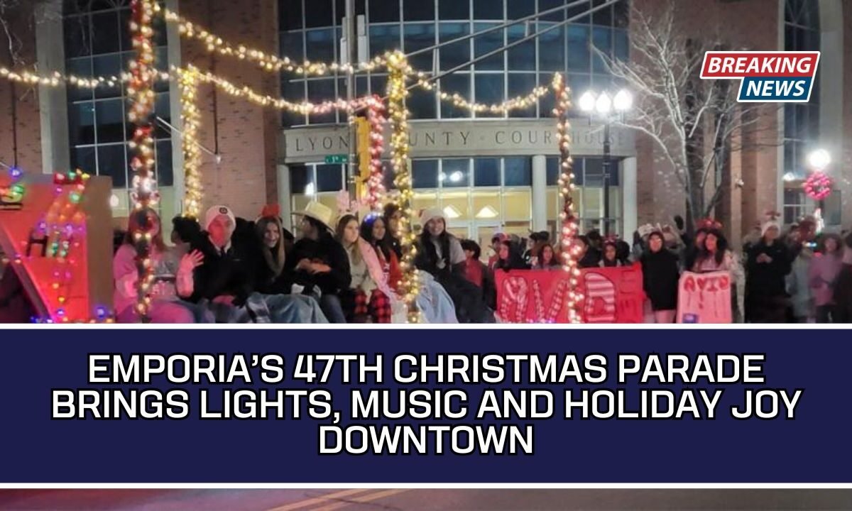 Emporia’s 47th Christmas Parade Brings Lights, Music And Holiday Joy Downtown