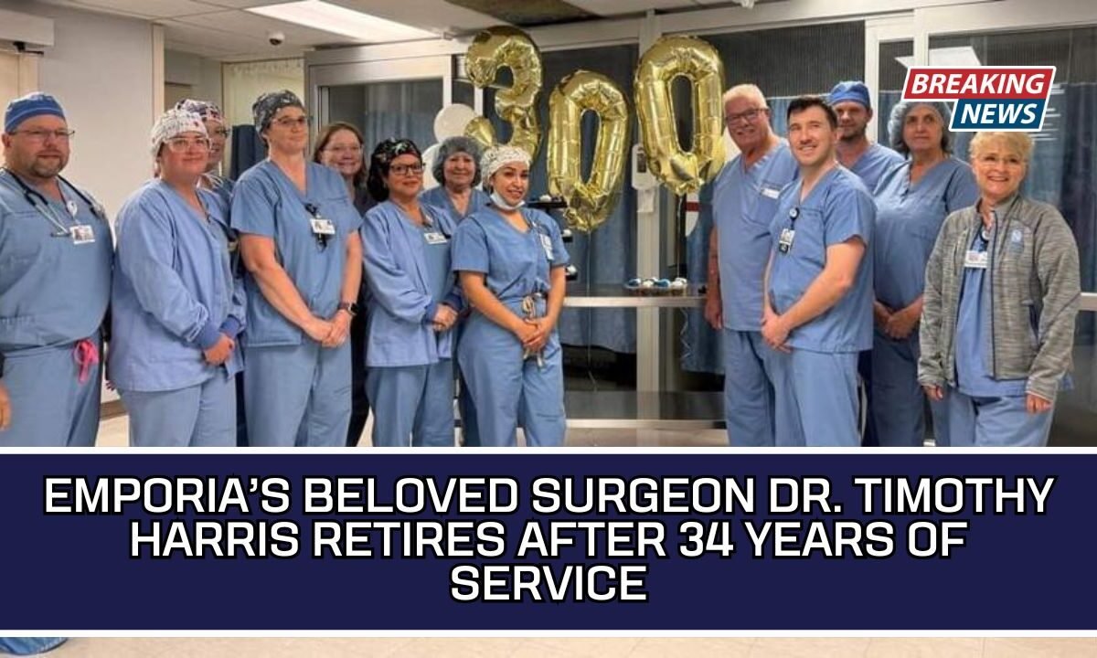 Emporia’s Beloved Surgeon Dr. Timothy Harris Retires After 34 Years Of Service