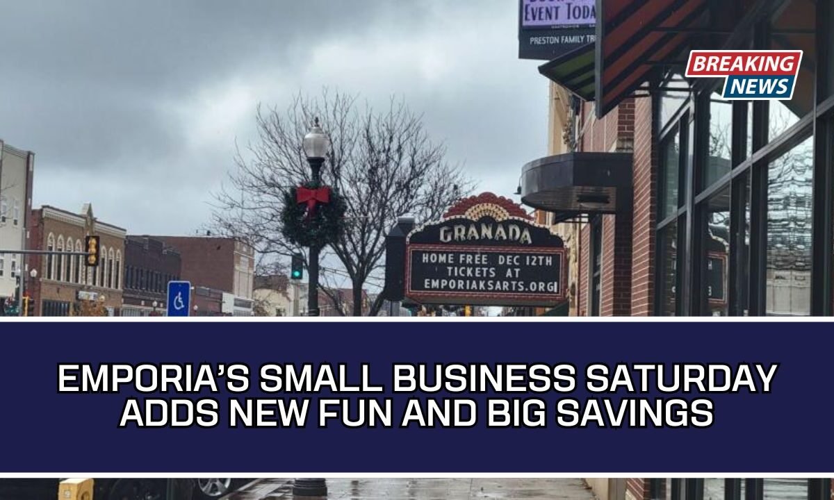 Emporia’s Small Business Saturday Adds New Fun And Big Savings