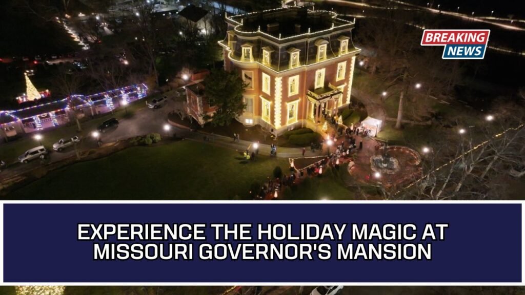 Experience The Holiday Magic At Missouri Governor's Mansion