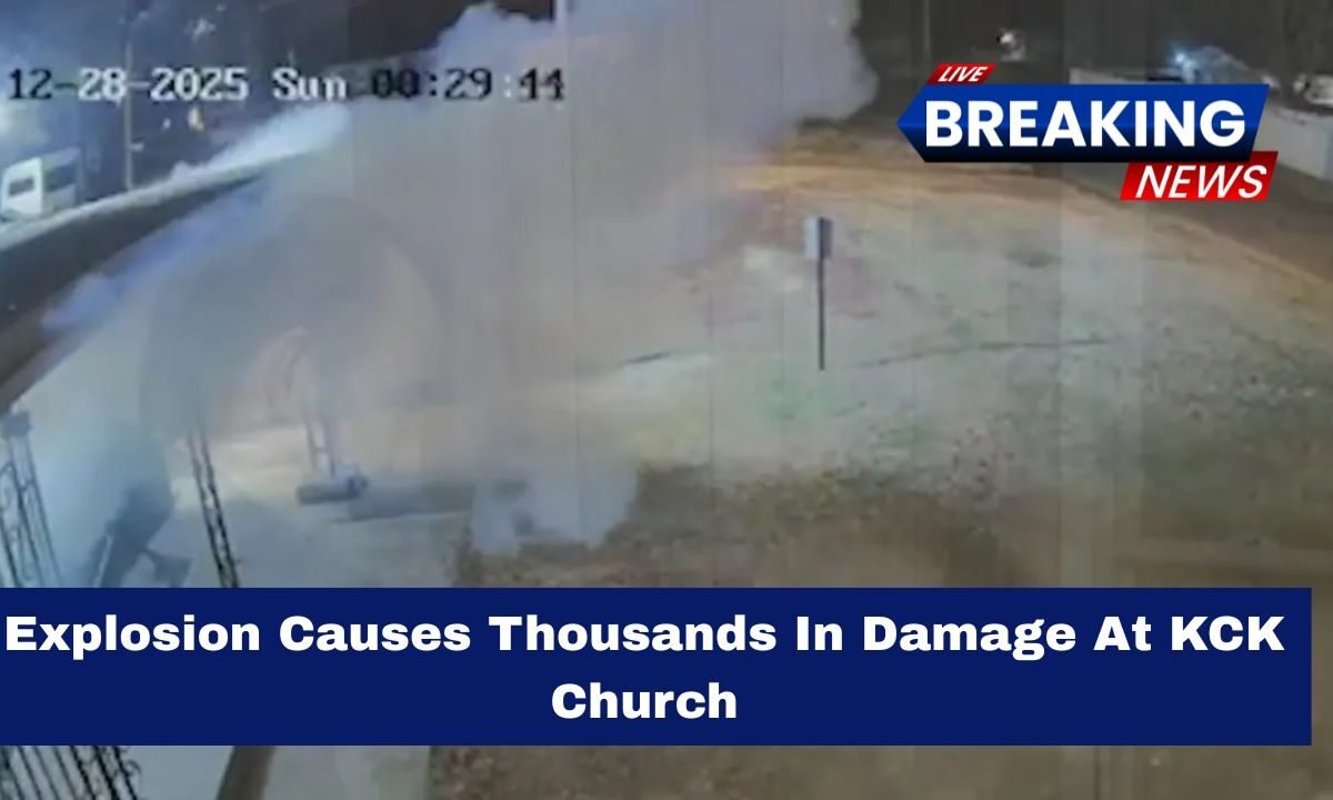 Explosion Causes Thousands In Damage At KCK Church