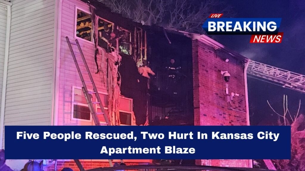 Five People Rescued, Two Hurt In Kansas City Apartment Blaze