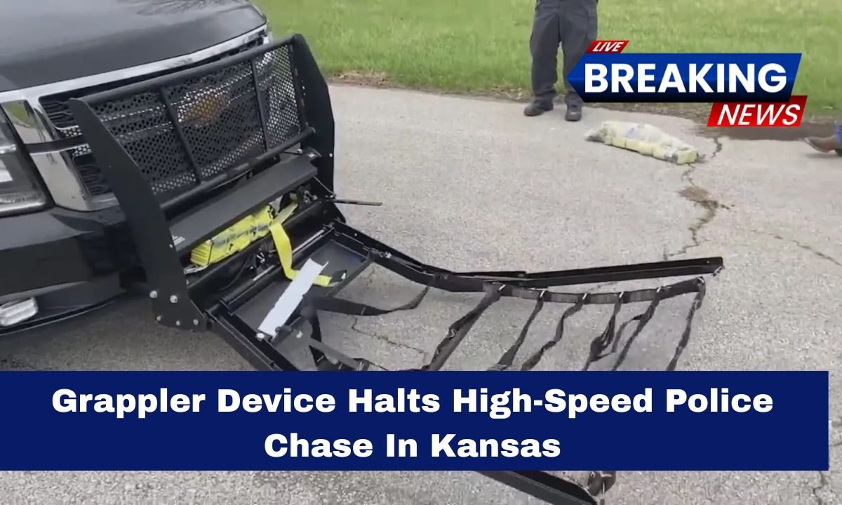 Grappler Device Halts High-Speed Police Chase In Kansas