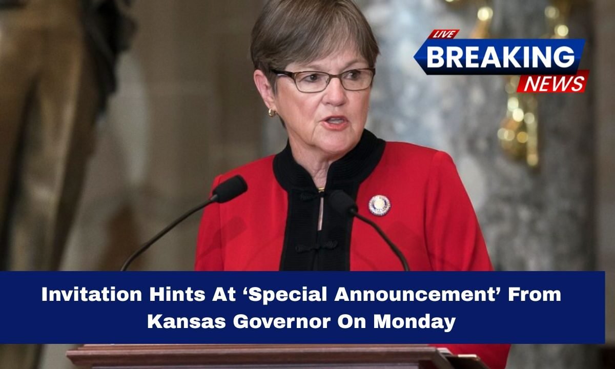 Invitation Hints At ‘Special Announcement’ From Kansas Governor On Monday