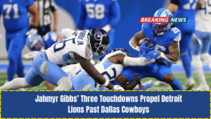 Jahmyr Gibbs’ Three Touchdowns Propel Detroit Lions Past Dallas Cowboys