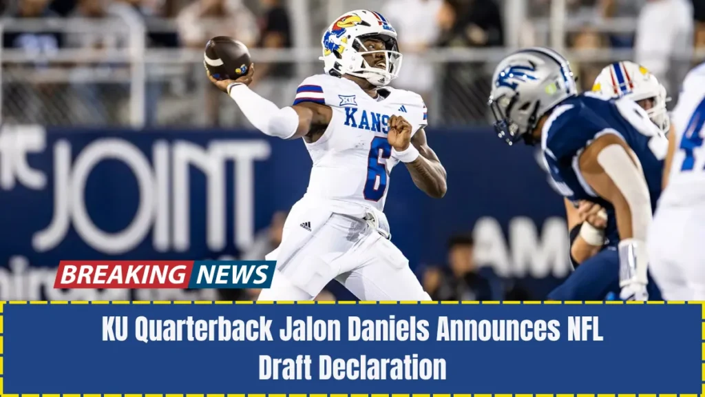 KU Quarterback Jalon Daniels Announces NFL Draft Declaration