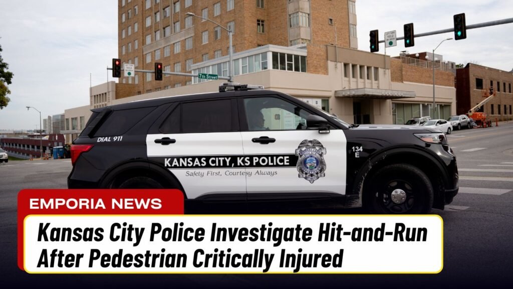 Kansas City Police Investigate Hit-and-Run After Pedestrian Critically Injured