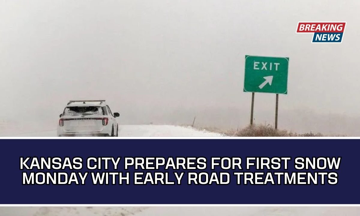 Kansas City Prepares For First Snow Monday With Early Road Treatments