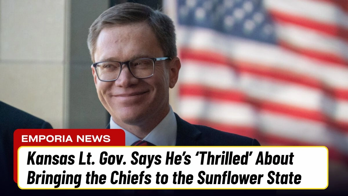 Kansas Lt. Gov. Says He’s ‘Thrilled’ About Bringing the Chiefs to the Sunflower State