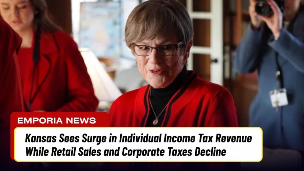 Kansas Sees Surge in Individual Income Tax Revenue While Retail Sales and Corporate Taxes Decline