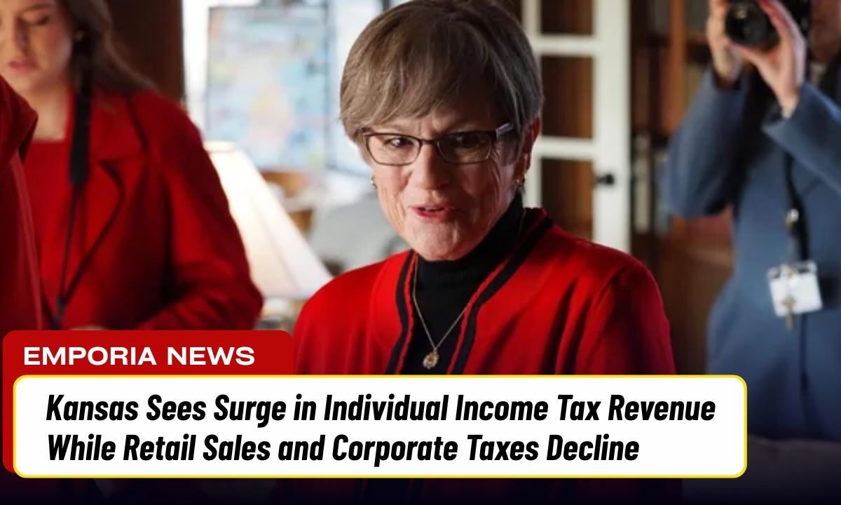 Kansas Sees Surge in Individual Income Tax Revenue While Retail Sales and Corporate Taxes Decline
