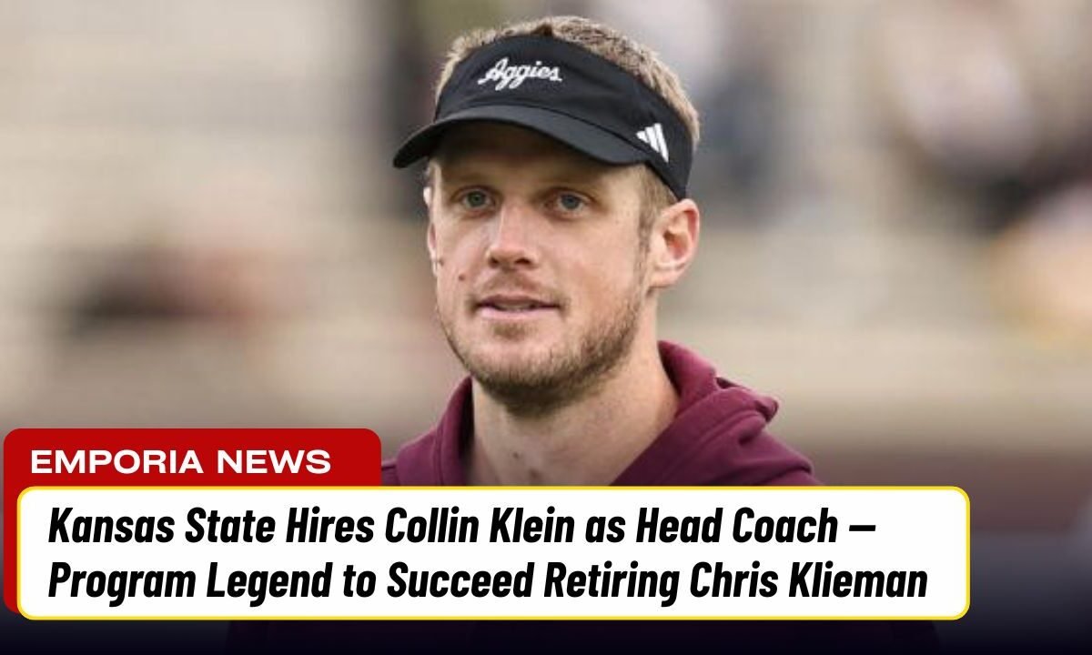 Kansas State Hires Collin Klein as Head Coach — Program Legend to Succeed Retiring Chris Klieman
