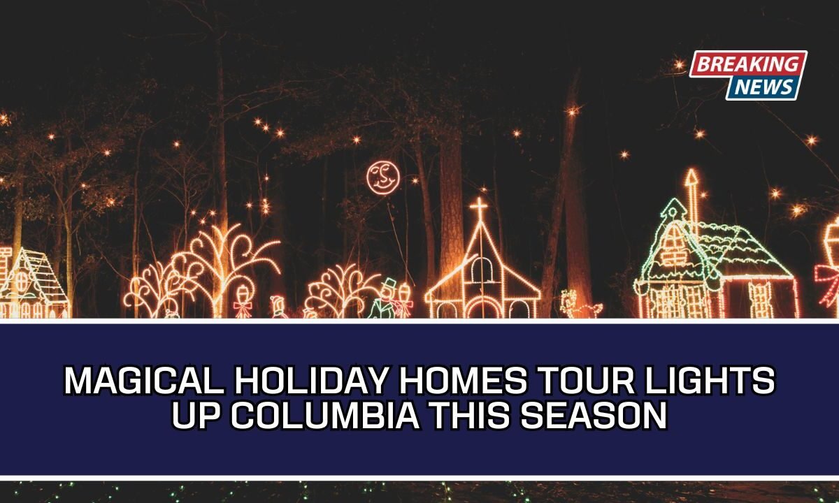Magical Holiday Homes Tour Lights Up Columbia This Season