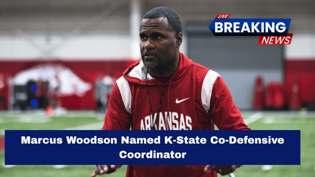 Marcus Woodson Named K-State Co-Defensive Coordinator