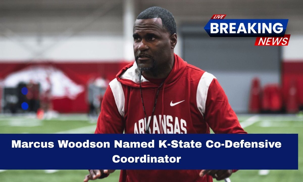 Marcus Woodson Named K-State Co-Defensive Coordinator