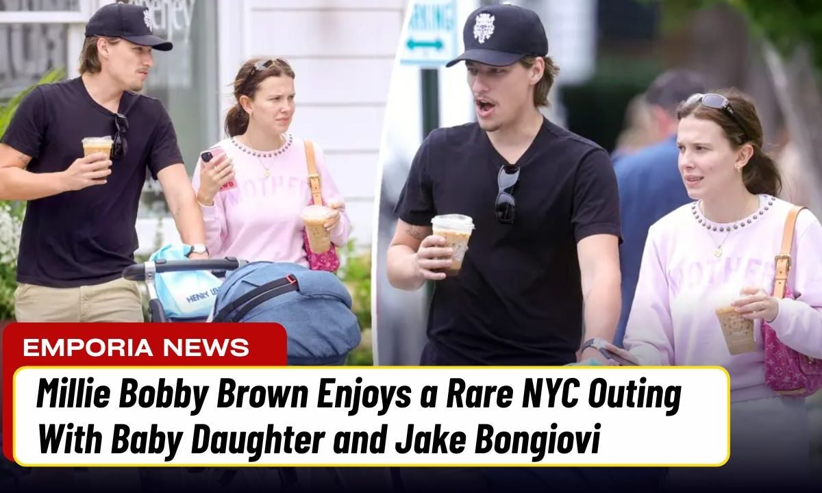 Millie Bobby Brown Enjoys a Rare NYC Outing With Baby Daughter and Jake Bongiovi