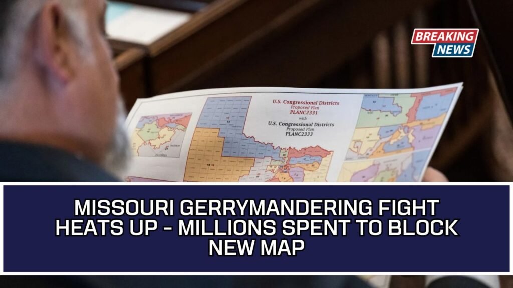 Missouri Gerrymandering Fight Heats Up - Millions Spent To Block New Map