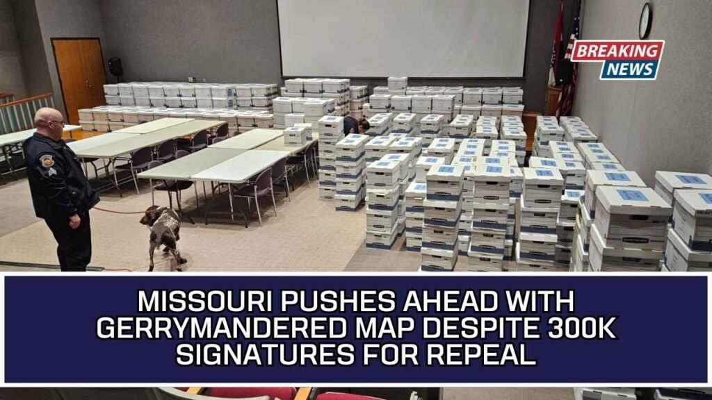 Missouri Pushes Ahead With Gerrymandered Map Despite 300K Signatures For Repeal
