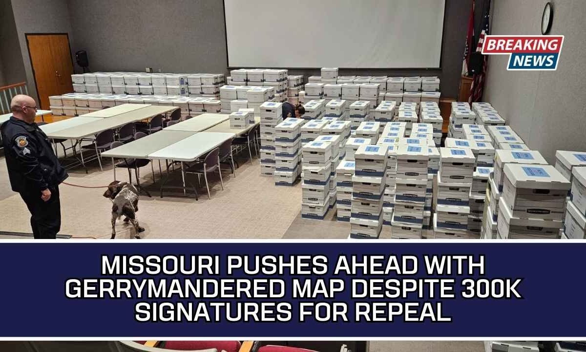 Missouri Pushes Ahead With Gerrymandered Map Despite 300K Signatures For Repeal