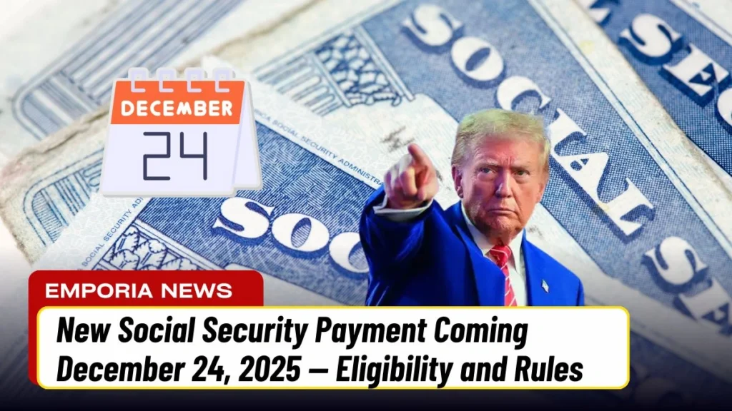 New Social Security Payment Coming December 24, 2025 — Eligibility and Rules