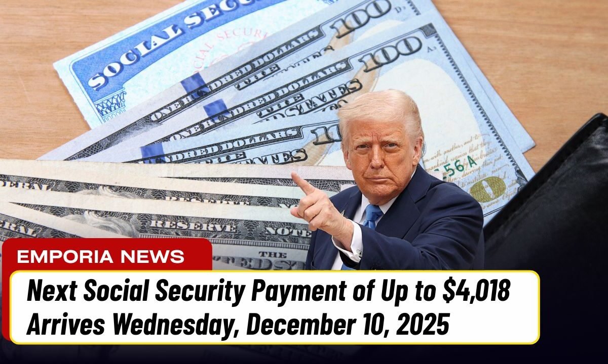 Next Social Security Payment of Up to $4,018 Arrives Wednesday, December 10, 2025 — Eligibility and Requirements Explained