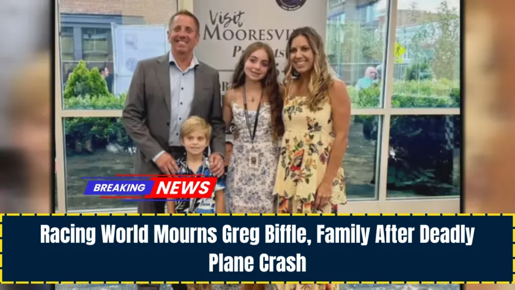 Racing World Mourns Greg Biffle, Family After Deadly Plane Crash