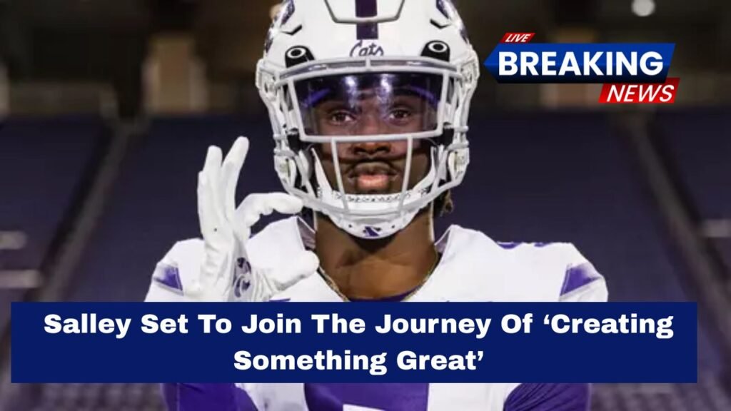 Salley Set To Join The Journey Of ‘Creating Something Great’