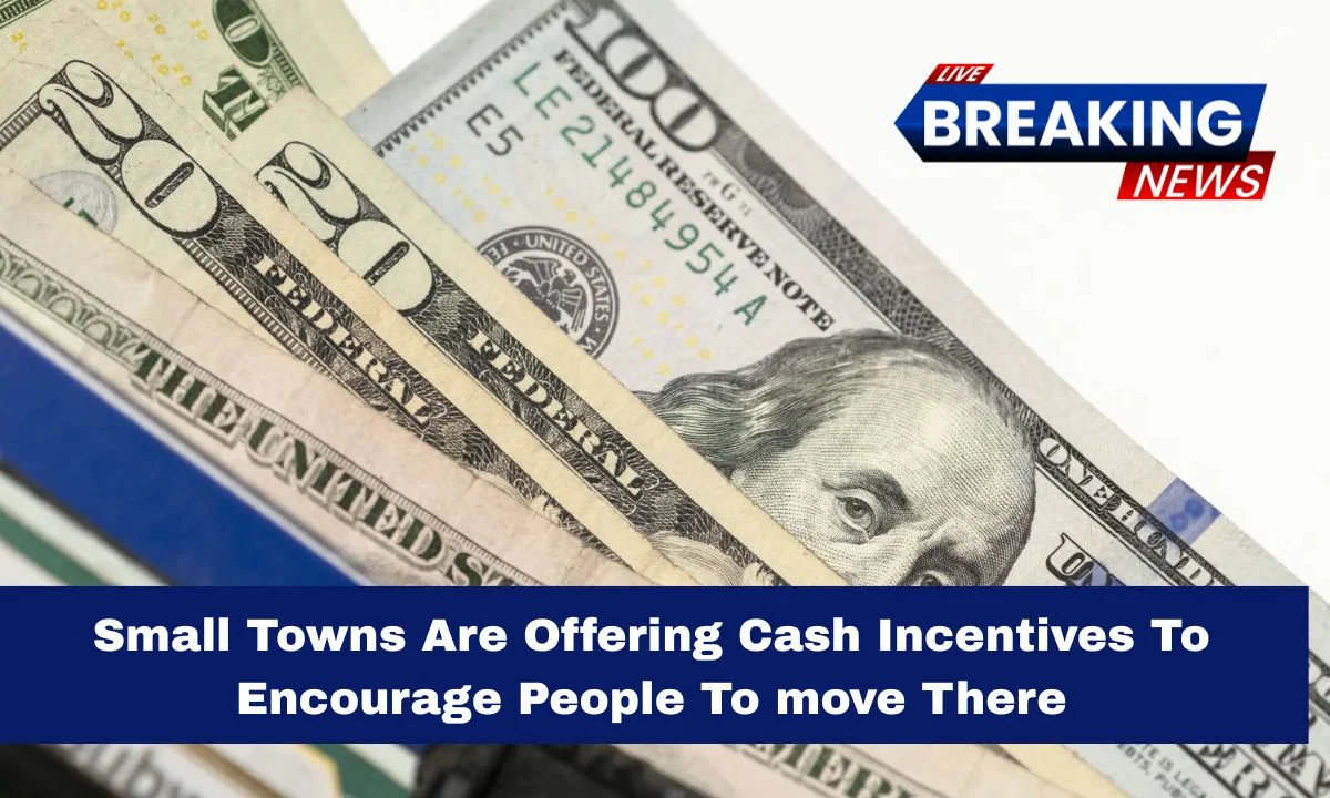 Small Towns Are Offering Cash Incentives To Encourage People To move There