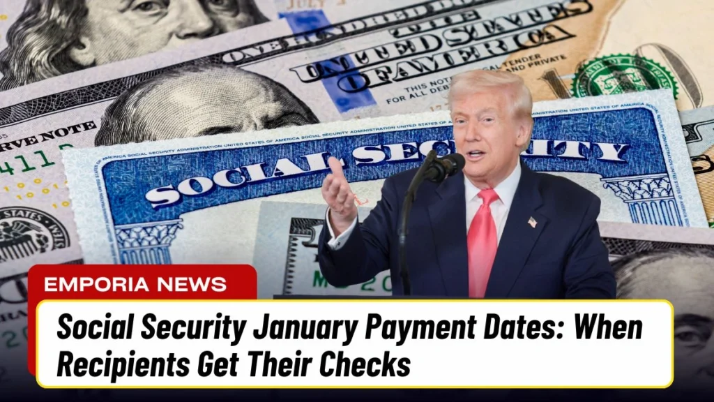 Social Security January Payment Dates: When Recipients Get Their Checks