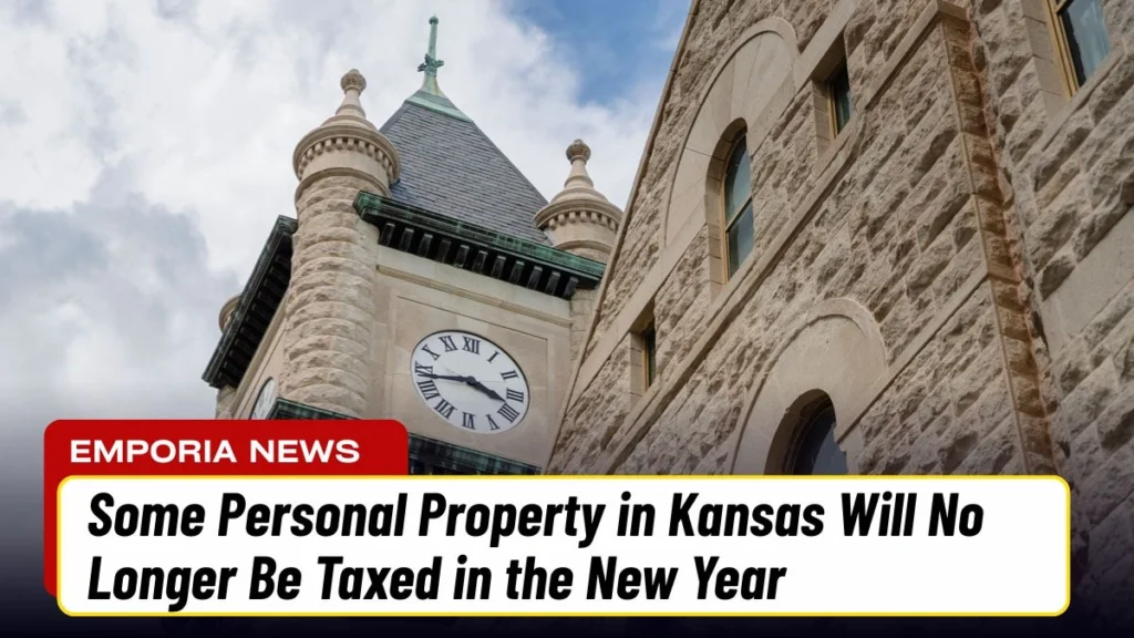 Some Personal Property in Kansas Will No Longer Be Taxed in the New Year