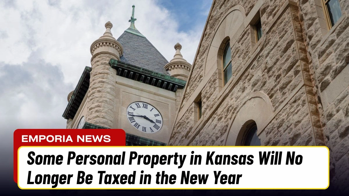 Some Personal Property in Kansas Will No Longer Be Taxed in the New Year