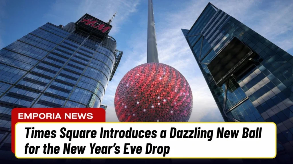 Times Square Introduces a Dazzling New Ball for the New Year’s Eve Drop