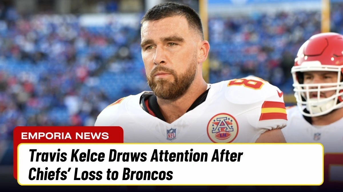 Travis Kelce Draws Attention After Chiefs’ Loss to Broncos