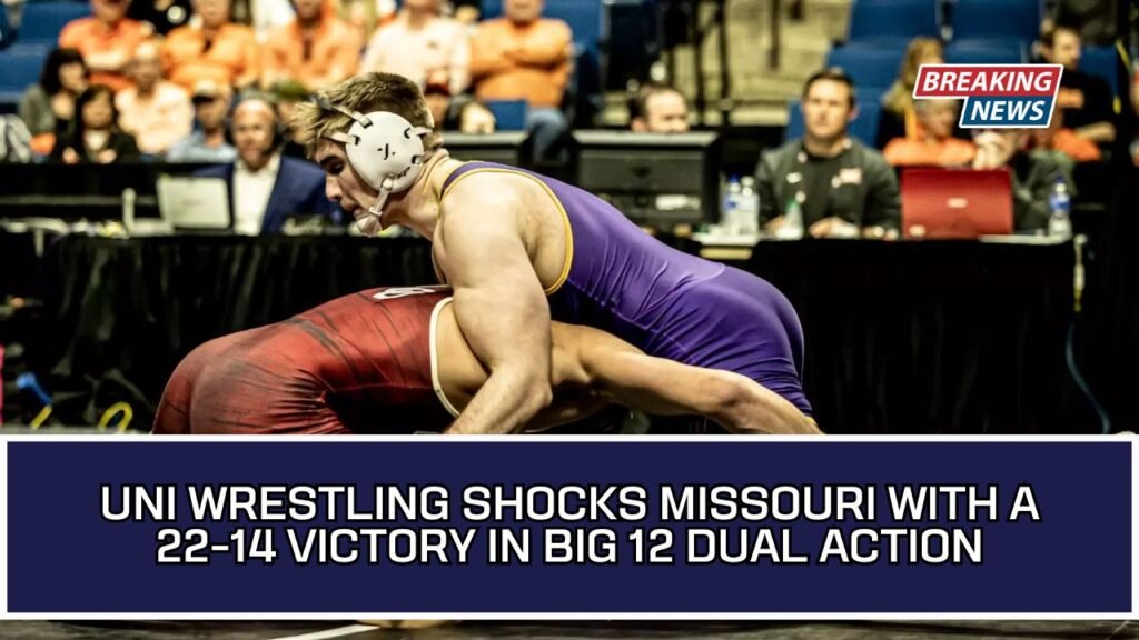 UNI Wrestling Shocks Missouri With A 22-14 Victory In Big 12 Dual Action