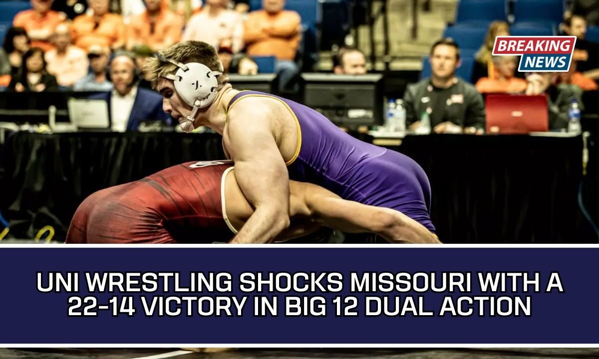 UNI Wrestling Shocks Missouri With A 22-14 Victory In Big 12 Dual Action
