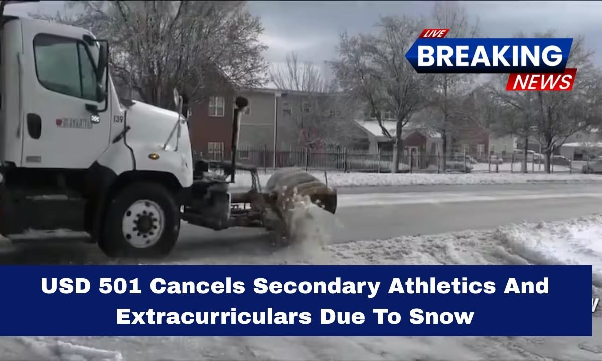 USD 501 Cancels Secondary Athletics And Extracurriculars Due To Snow