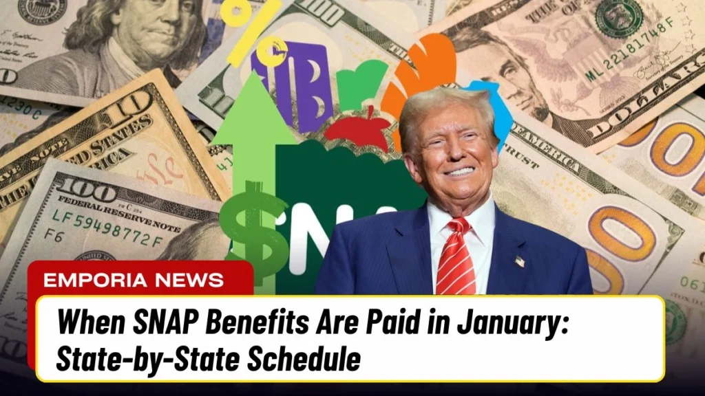 When SNAP Benefits Are Paid in January: State-by-State Schedule