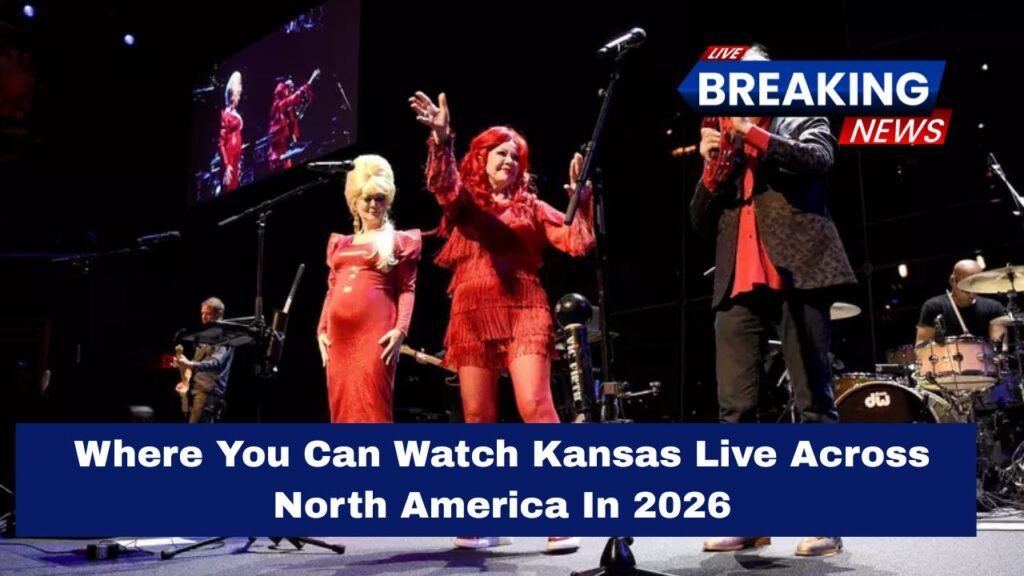 Where You Can Watch Kansas Live Across North America In 2026